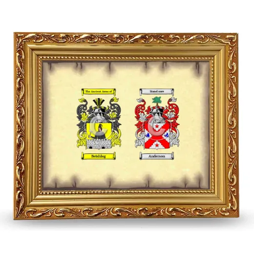 Anniversary Framed - Gold