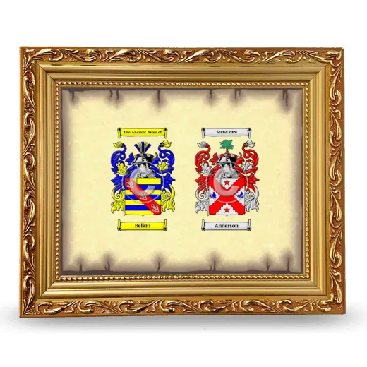 Anniversary Framed - Gold