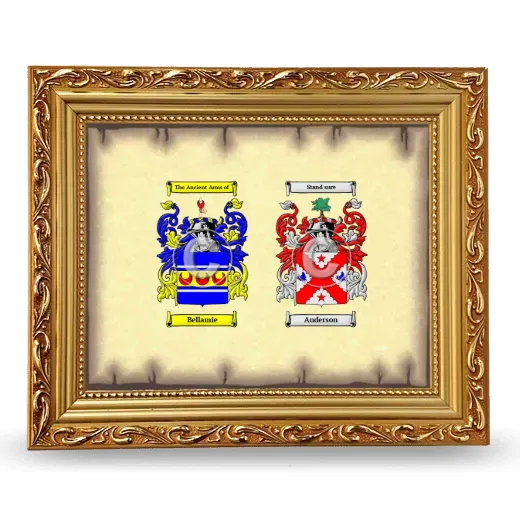 Anniversary Framed - Gold