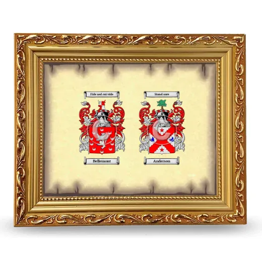 Anniversary Framed - Gold