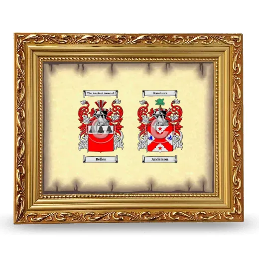 Anniversary Framed - Gold