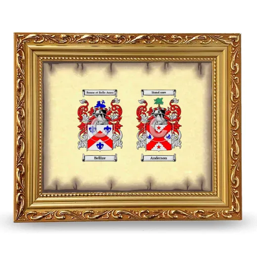 Anniversary Framed - Gold