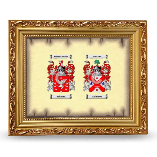 Anniversary Framed - Gold