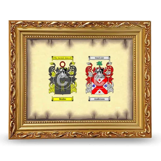 Anniversary Framed - Gold