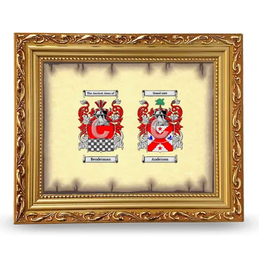 Anniversary Framed - Gold