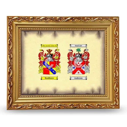 Anniversary Framed - Gold