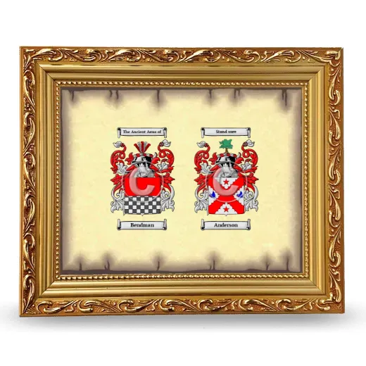 Anniversary Framed - Gold