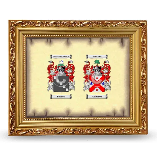 Anniversary Framed - Gold