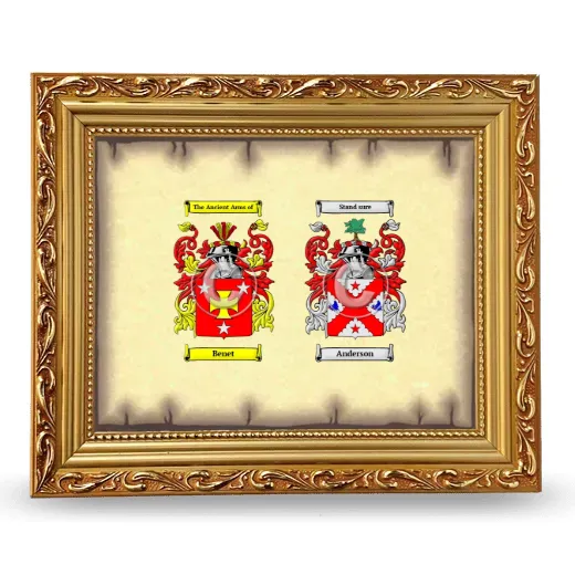 Anniversary Framed - Gold