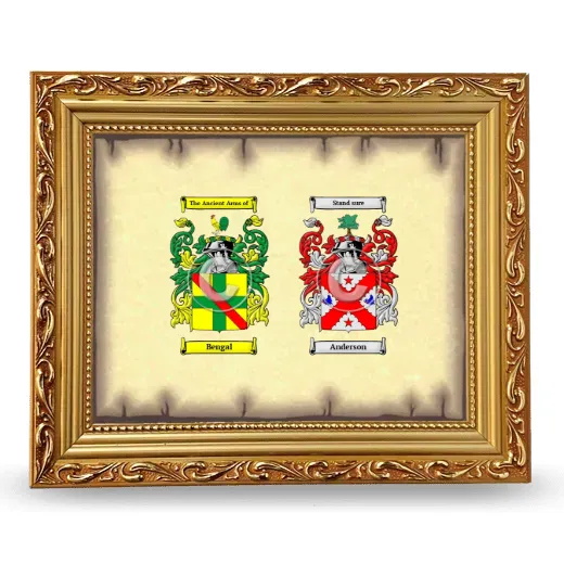 Anniversary Framed - Gold