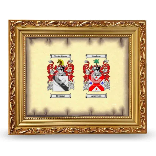 Anniversary Framed - Gold