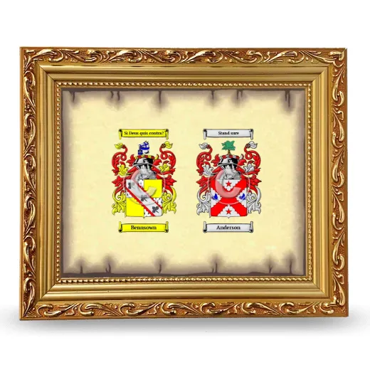 Anniversary Framed - Gold