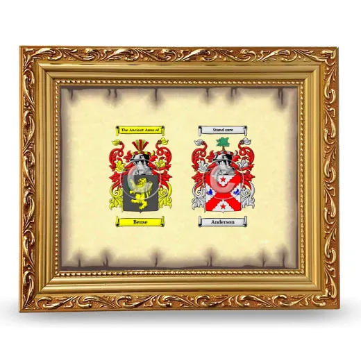 Anniversary Framed - Gold