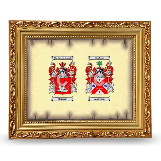 Anniversary Framed - Gold