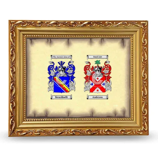 Anniversary Framed - Gold