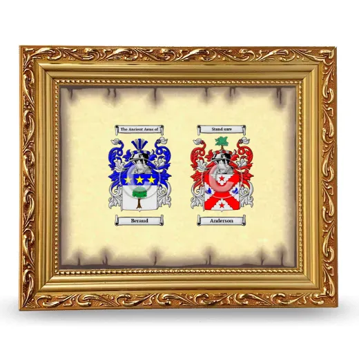 Anniversary Framed - Gold