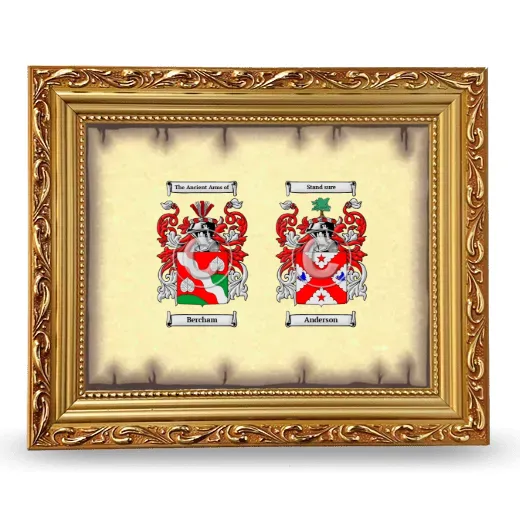 Anniversary Framed - Gold