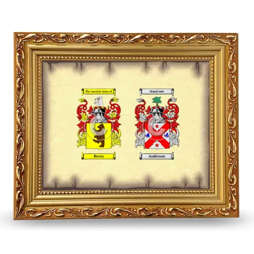 Anniversary Framed - Gold