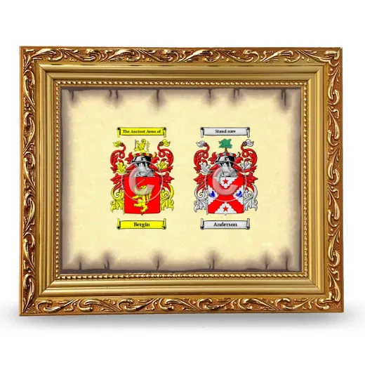 Anniversary Framed - Gold