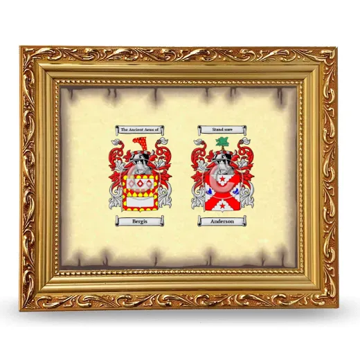 Anniversary Framed - Gold