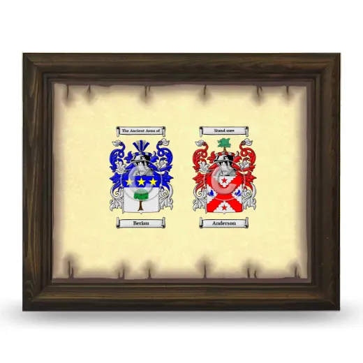 Anniversary Framed - Brown