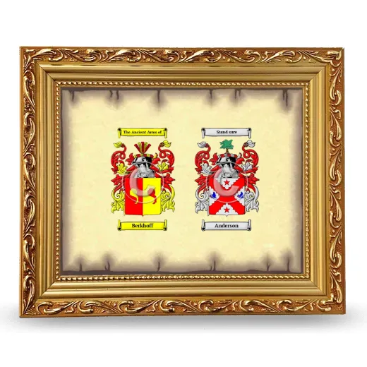 Anniversary Framed - Gold