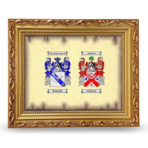 Anniversary Framed - Gold