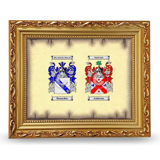 Anniversary Framed - Gold