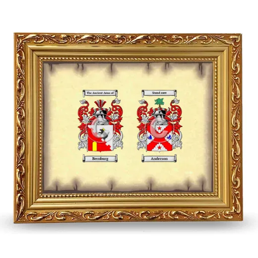 Anniversary Framed - Gold