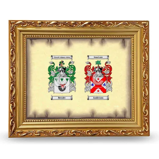 Anniversary Framed - Gold