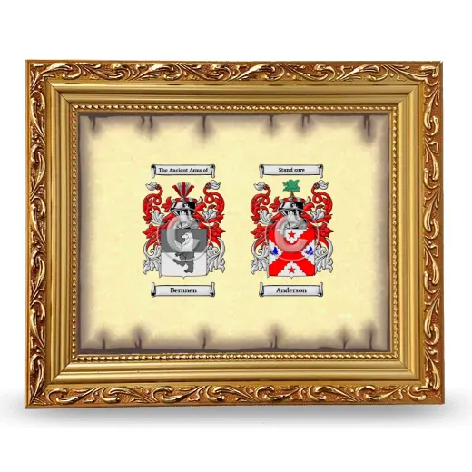 Anniversary Framed - Gold