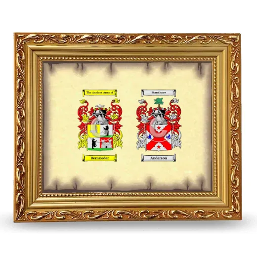 Anniversary Framed - Gold
