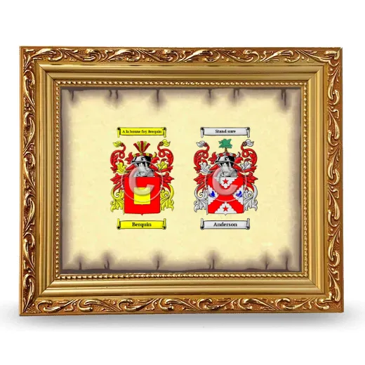 Anniversary Framed - Gold