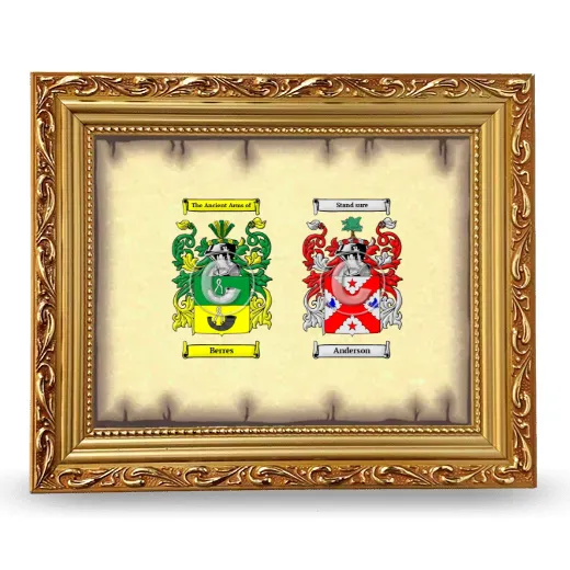 Anniversary Framed - Gold