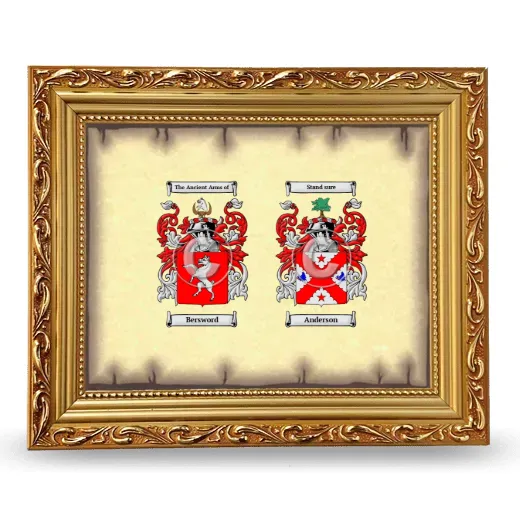 Anniversary Framed - Gold