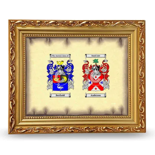 Anniversary Framed - Gold