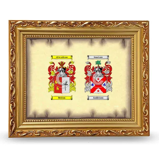 Anniversary Framed - Gold