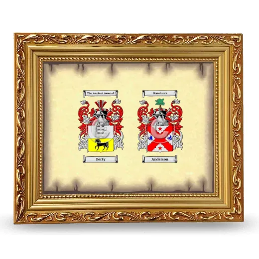 Anniversary Framed - Gold