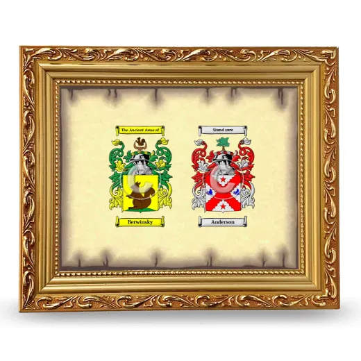 Anniversary Framed - Gold