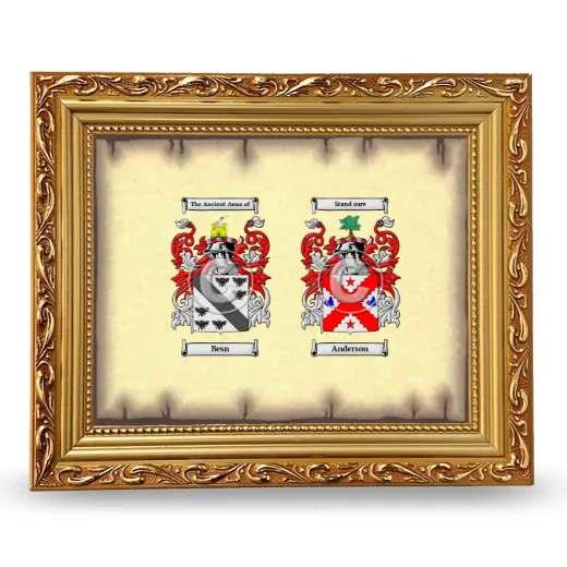 Anniversary Framed - Gold