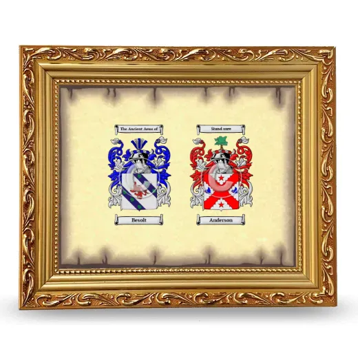 Anniversary Framed - Gold