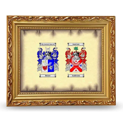 Anniversary Framed - Gold