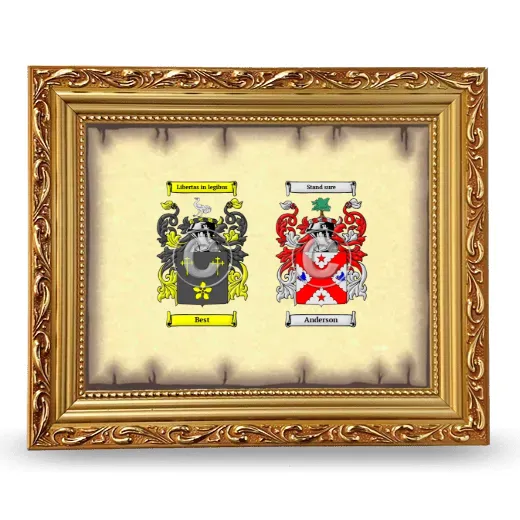 Anniversary Framed - Gold