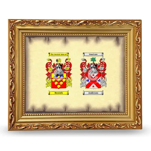 Anniversary Framed - Gold