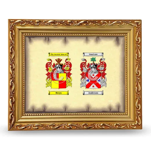 Anniversary Framed - Gold