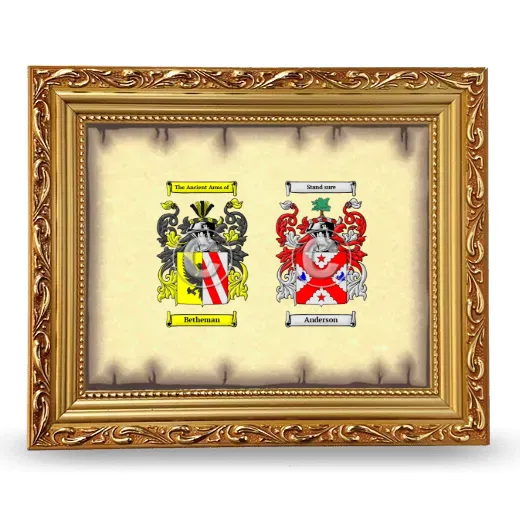 Anniversary Framed - Gold