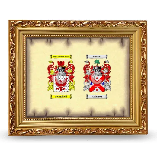 Anniversary Framed - Gold