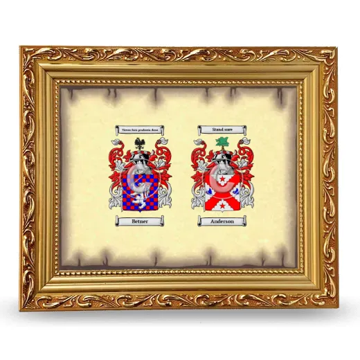 Anniversary Framed - Gold