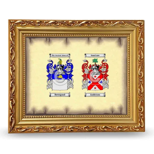 Anniversary Framed - Gold