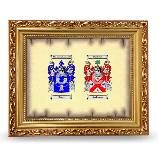 Anniversary Framed - Gold